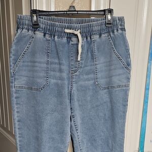 Natural Reflections Blue Denim Joggers